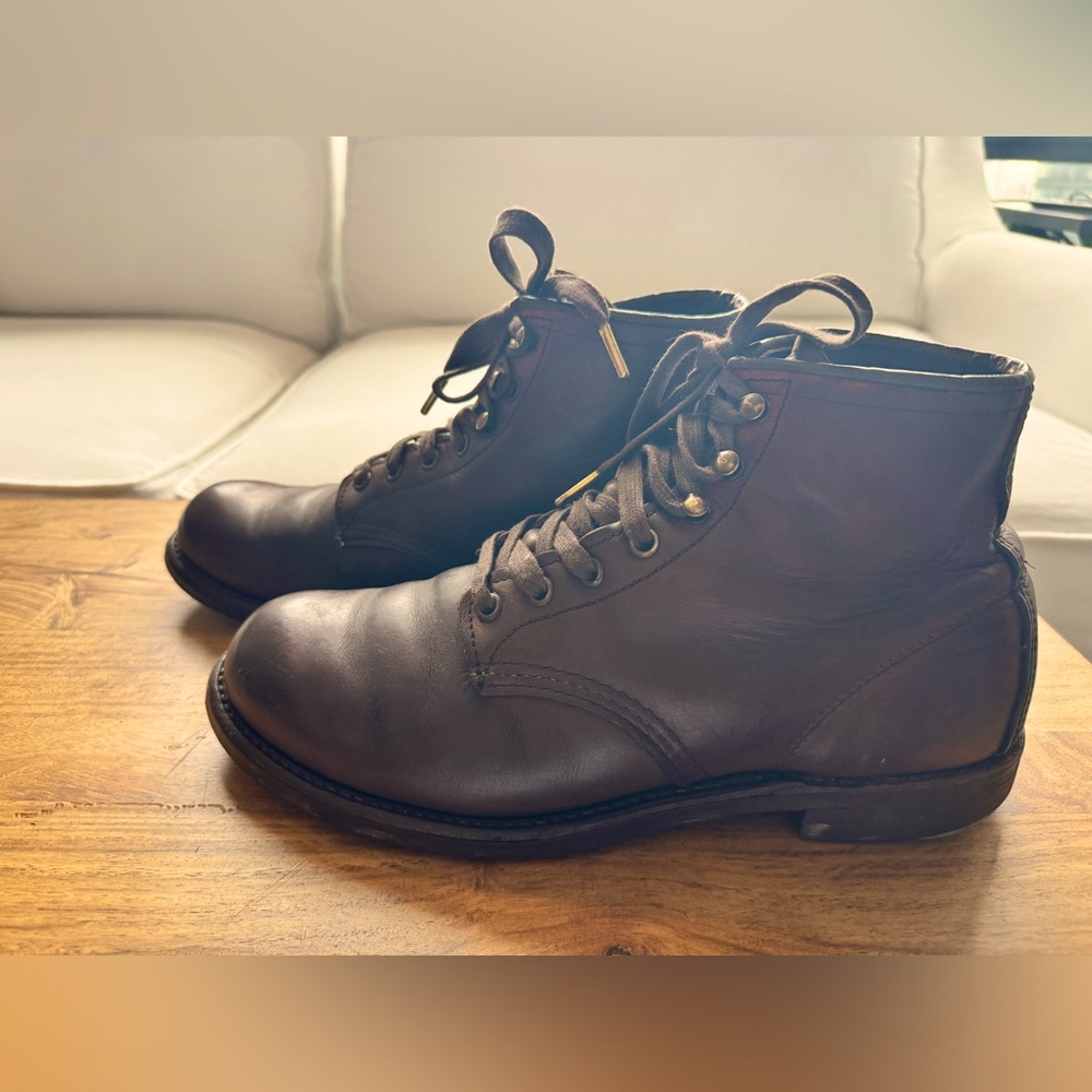 Red Wing Blacksmith 3343 Boot Size 9 (EUR 42) Dark Reddish Brown